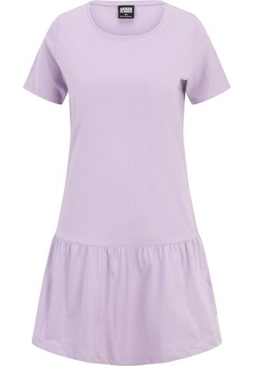 URBAN CLASSICS Shirtkleid Urban Classics Damen Ladies Valance Tee Dress 1-tlg mehr Kostenlose Rückgabe