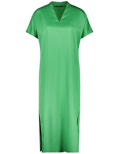 TAIFUN Minikleid Fließendes Midikleid mit V-Ausschnitt mehr Online
