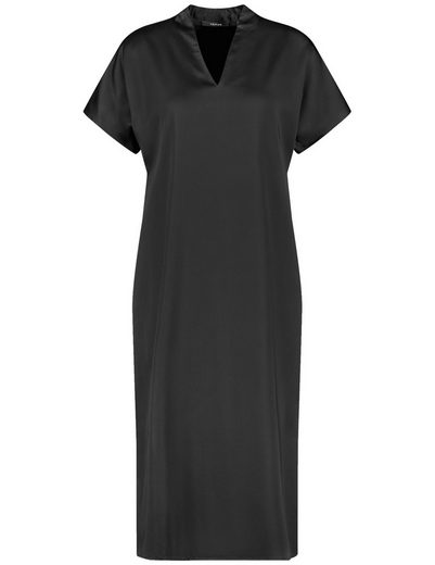 TAIFUN Minikleid Fließendes Midikleid mit V-Ausschnitt mehr Online