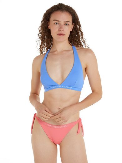 TOMMY HILFIGER SWIMWEAR Triangel-Bikini-Top TRIANGLE FIXED RP mit Logoschriftzug mehr Limitierter Zeitrabatt