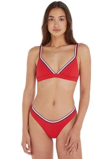 TOMMY HILFIGER SWIMWEAR Triangel-Bikini-Top TRIANGLE RP mit Rippenstruktur mehr Fabrik Onlineshop