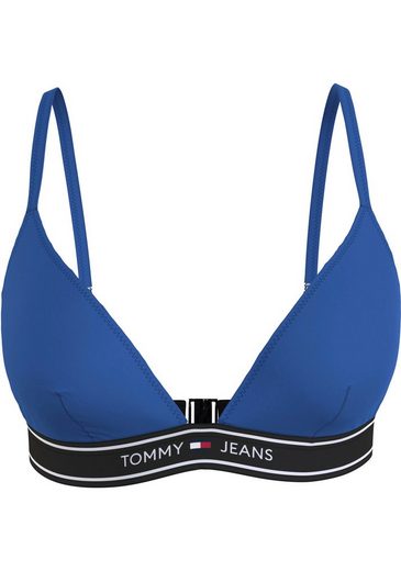 TOMMY HILFIGER SWIMWEAR Triangel-Bikini-Top TRIANGLE RP mit Logoschriftzug mehr Fabrikpreis