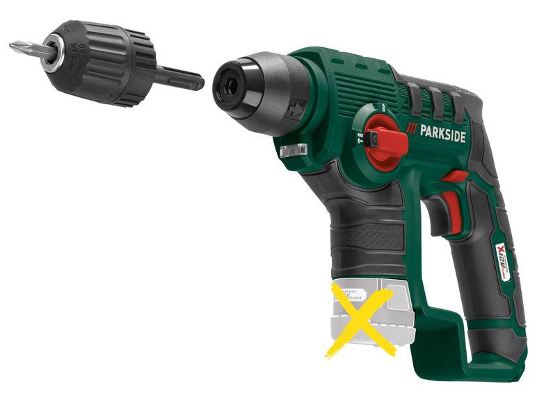 PARKSIDE® 12 V Akku-Bohrhammer »PBHA 12 A1«, SDS-Bohrfutter (ohne Akku und Ladegerät) PARKSIDE® 12 V Akku-Bohrhammer »PBHA 12 A1«, SDS-Bohrfutter (ohne Akku und Ladegerät)