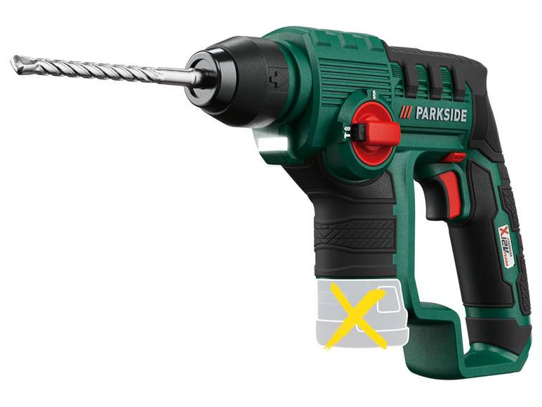 PARKSIDE® 12 V Akku-Bohrhammer »PBHA 12 A1«, SDS-Bohrfutter (ohne Akku und Ladegerät) im Angebot