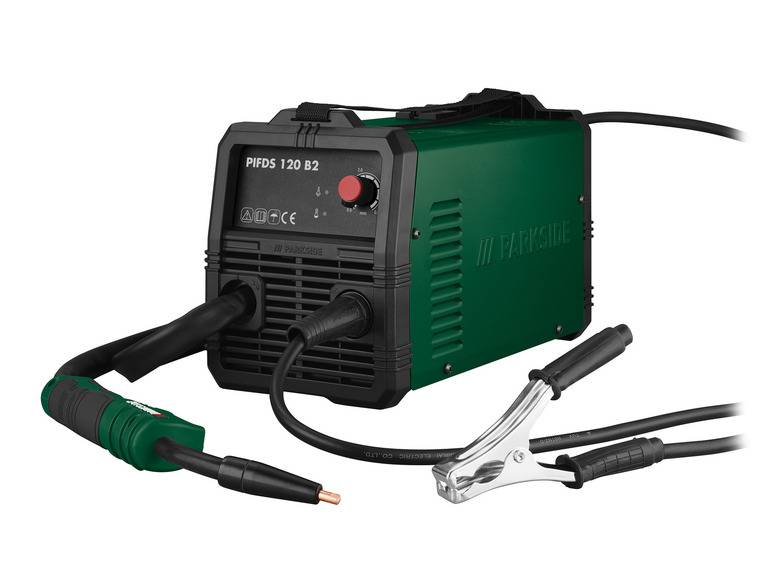 PARKSIDE® Inverter-Fülldraht-Schweißgerät »PIFDS 120 B2«, mit Tragegurt Fabrikverkauf