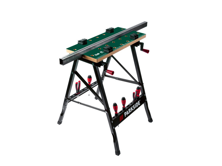 PARKSIDE® Werk- und Spanntisch, 150 kg, zusammenklappbar Blitzverkäufe