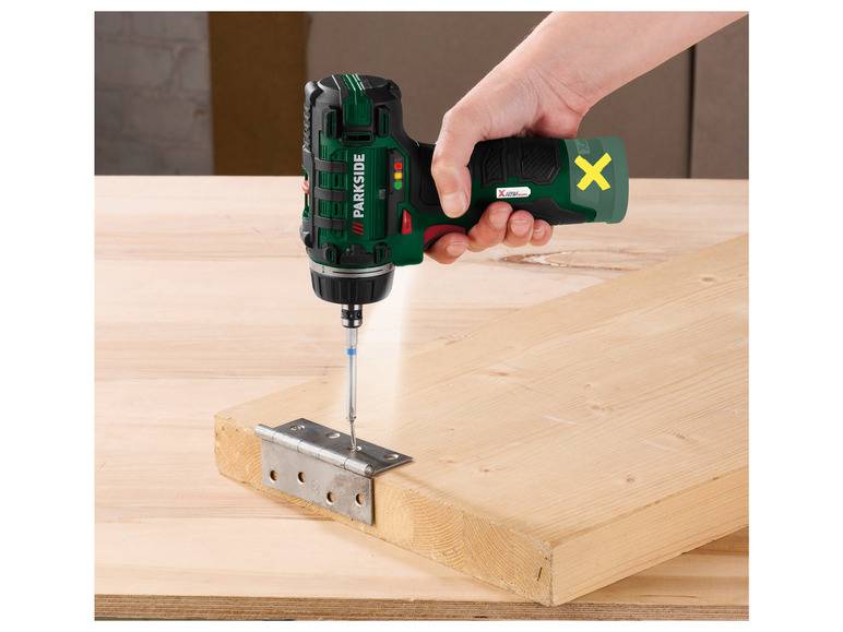 PARKSIDE® 12 V Akku-Bohrschrauber »PBSA 12 E4«, ohne Akku und Ladegerät Angebote