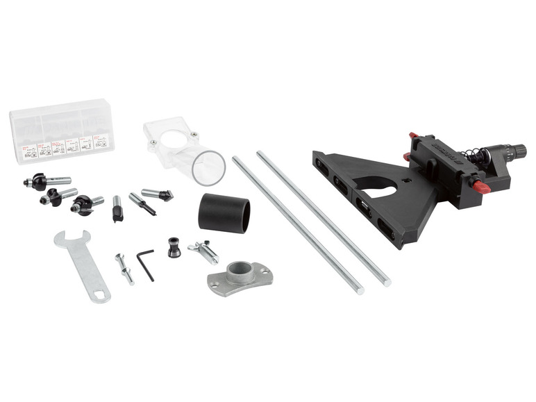 PARKSIDE® Oberfräse-Set »POF 1200 D3«, mit 6 Fräsbits Fabrikverkauf