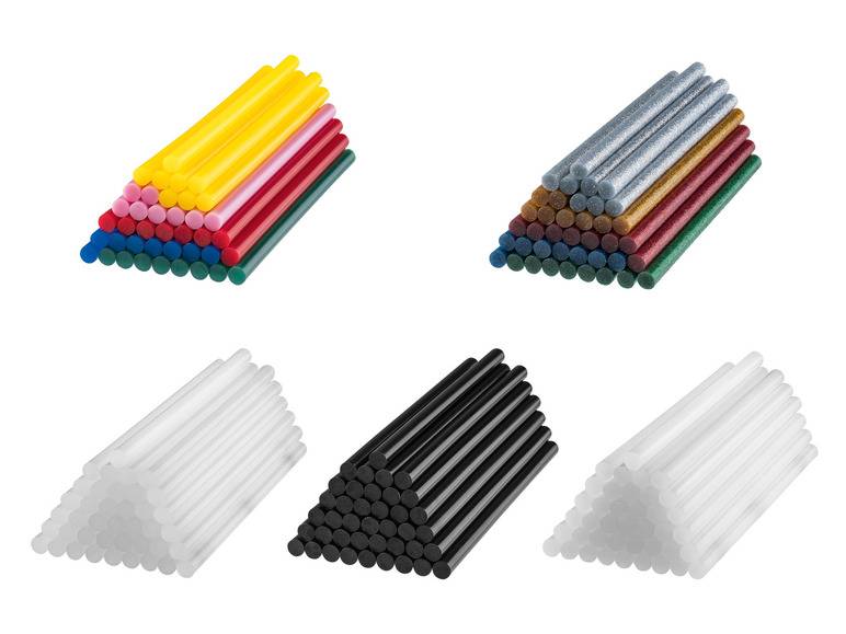 PARKSIDE® Niedertemperatur-Klebestifte, 40-teilig, Ø 7 mm, "PNKPZ B2"