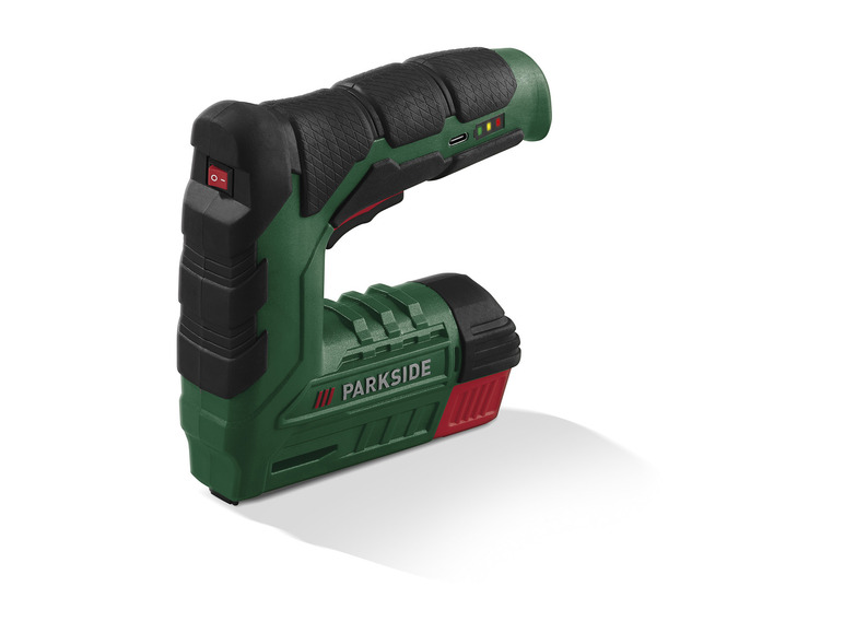 PARKSIDE® 4 V Akku-Tacker »PAT 4 D6«, inklusive Heftklammern und Nägel