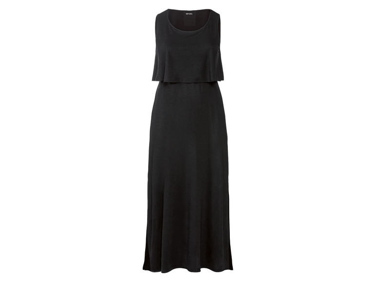 esmara® Damen Maxikleid mit langen Seitenschlitzen Angebote