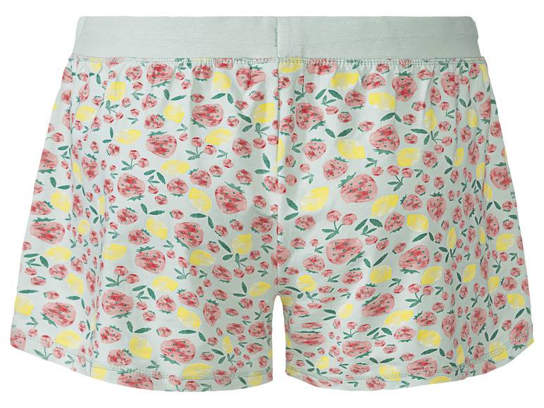 esmara® Damen Schlafhose, kurz, mit Zierknopfleiste Schlussverkauf