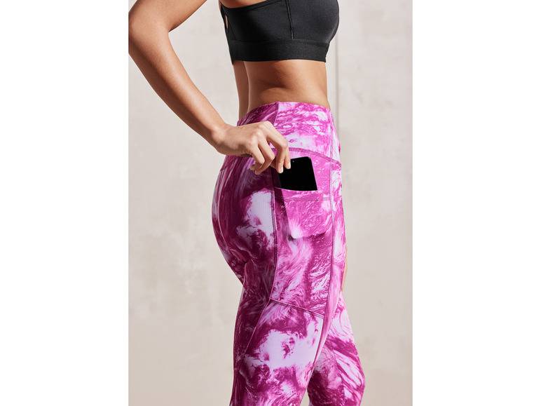 CRIVIT Damen Funktionscapri mit Handytasche Online