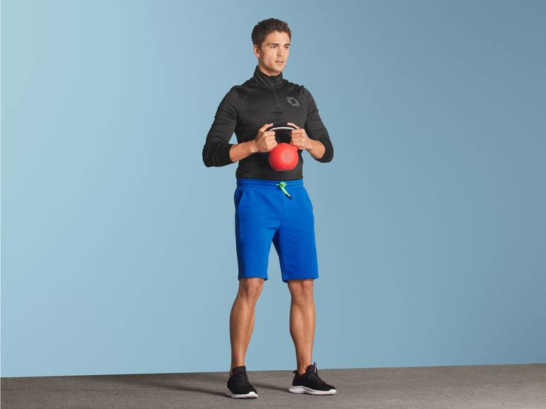 CRIVIT Herren Sweatshorts mit HeiQ Mint Technologie im Angebot