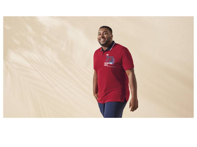 LIVERGY® Herren Poloshirt aus reiner Baumwolle Verkauf