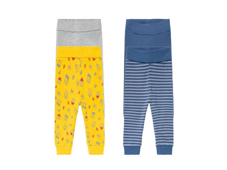 lupilu® Baby Jogginghose, 2 Stück, mit hohem Bio-Baumwollanteil Hotsell
