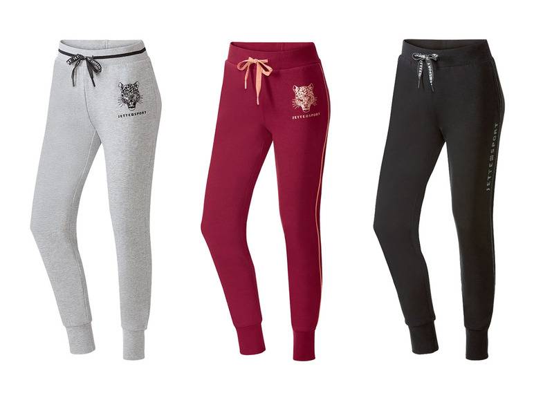 CRIVIT by Jette Sport Damen Sweathose, mit Baumwolle Schlussverkauf