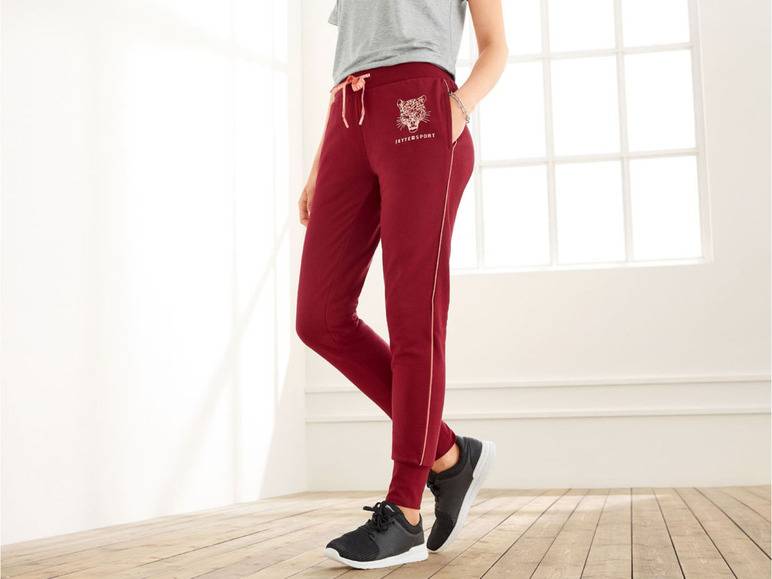 CRIVIT by Jette Sport Damen Sweathose, mit Baumwolle Schlussverkauf