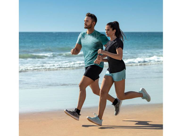CRIVIT Damen Funktionsshorts, aus recyceltem Material Auslauf