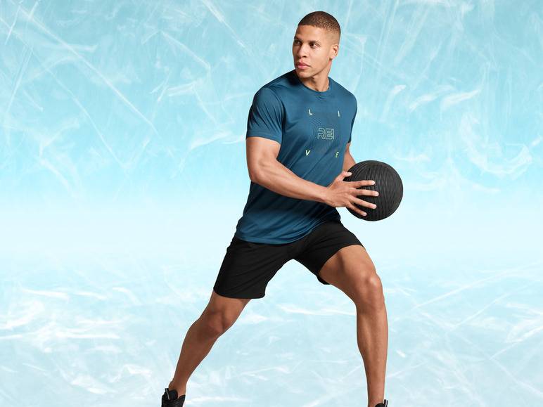 CRIVIT Herren Funktionsshirt, kurzarm, schnelltrocknend Angebote