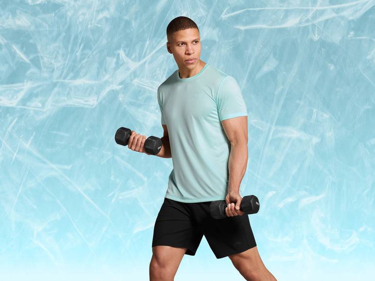 CRIVIT Herren Funktionsshirt, kurzarm, schnelltrocknend Angebote