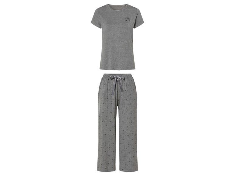esmara® Damen Pyjama in moderner 7/8-Culotte-Passform Fabrikverkauf