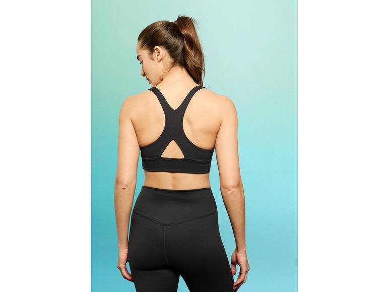 CRIVIT Damen Sportbustier, Medium-Level, mit dynamischer Kühltechnologie Meist gekauft