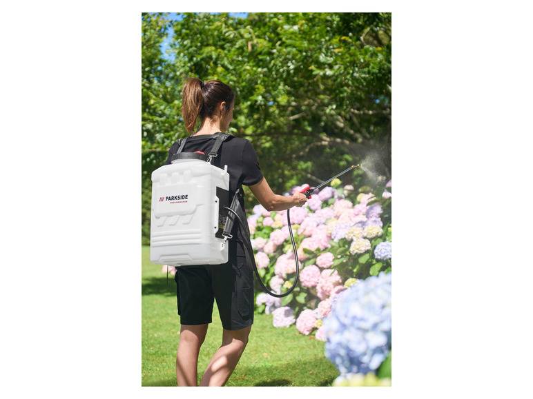 PARKSIDE PERFORMANCE® 20 V Akku-Rucksackdrucksprüher »PRDSP 20-Li C2«, ohne Akku und Ladegerät im Angebot