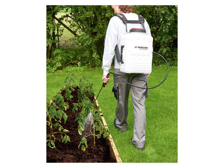 PARKSIDE PERFORMANCE® 20 V Akku-Rucksackdrucksprüher »PRDSP 20-Li C2«, ohne Akku und Ladegerät im Angebot