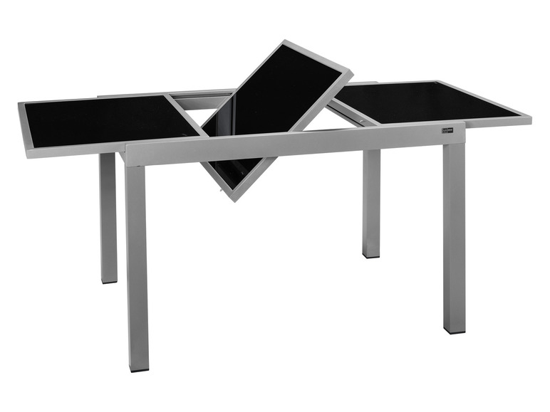 LIVARNO home Alu-Gartentisch »Houston«, ausziehbar, grau Schlussverkauf