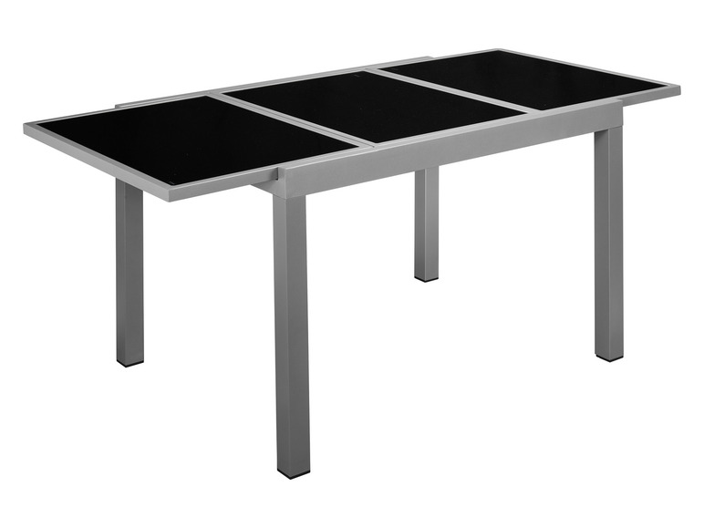 LIVARNO home Alu-Gartentisch »Houston«, ausziehbar, grau Schlussverkauf
