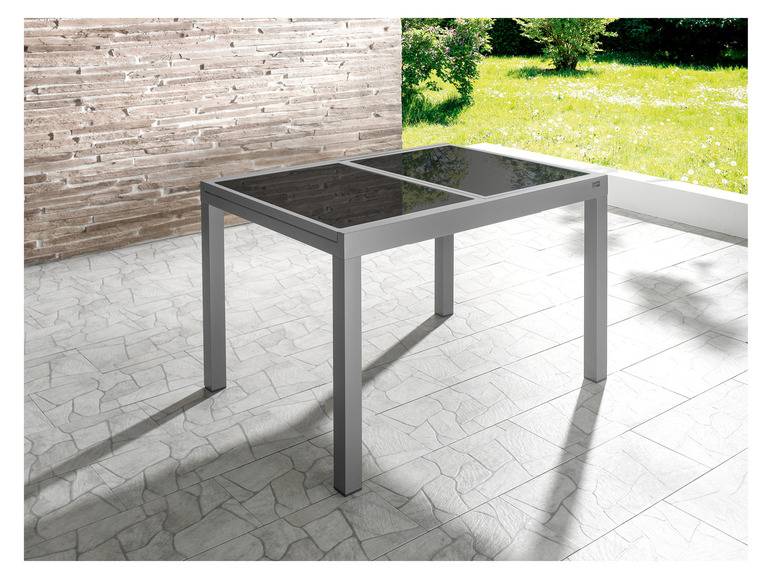 LIVARNO home Alu-Gartentisch »Houston«, ausziehbar, grau Schlussverkauf
