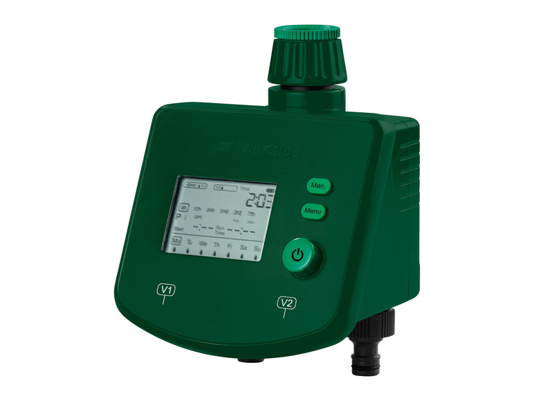 PARKSIDE® EcoLine Bewässerungscomputer »GRS PEBCD A1«, Doppelauslass Fabrikverkauf
