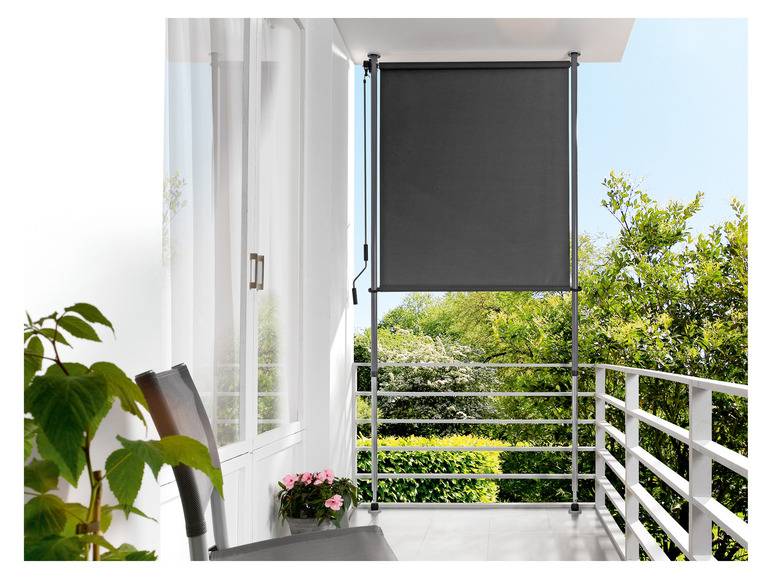 LIVARNO home Klemm-Sichtschutz, 120 x 206-300 cm Hotsell