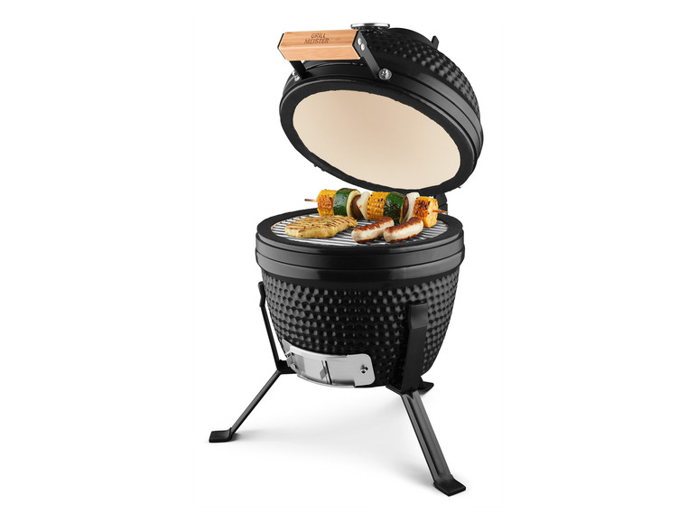 GRILLMEISTER Holzkohle Keramikgrill, Ø 26,5 cm Angebote