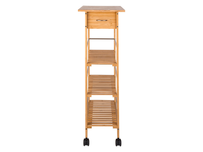 LIVARNO home Küchen-Nischenwagen Bambus, mit Schublade Hotsell