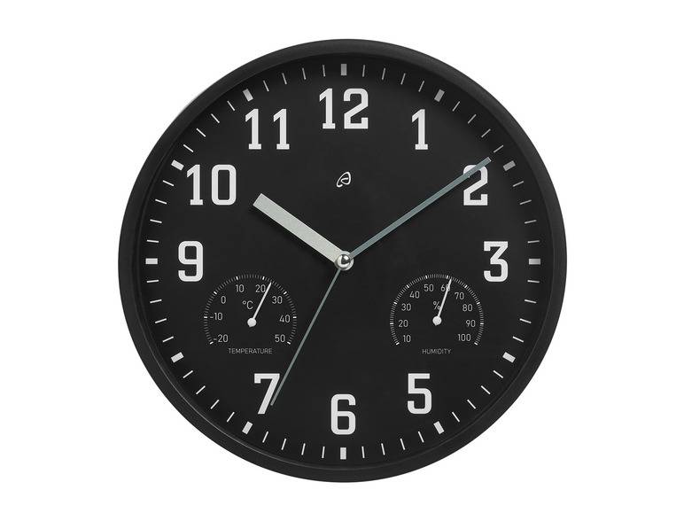AURIOL® Wanduhr mit Thermo- und Hygrometer Günstiger Verkauf