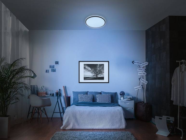 LIVARNO home Deckenleuchte »Starlight« LED, mit Lichtfarbensteuerung Fabrikverkauf