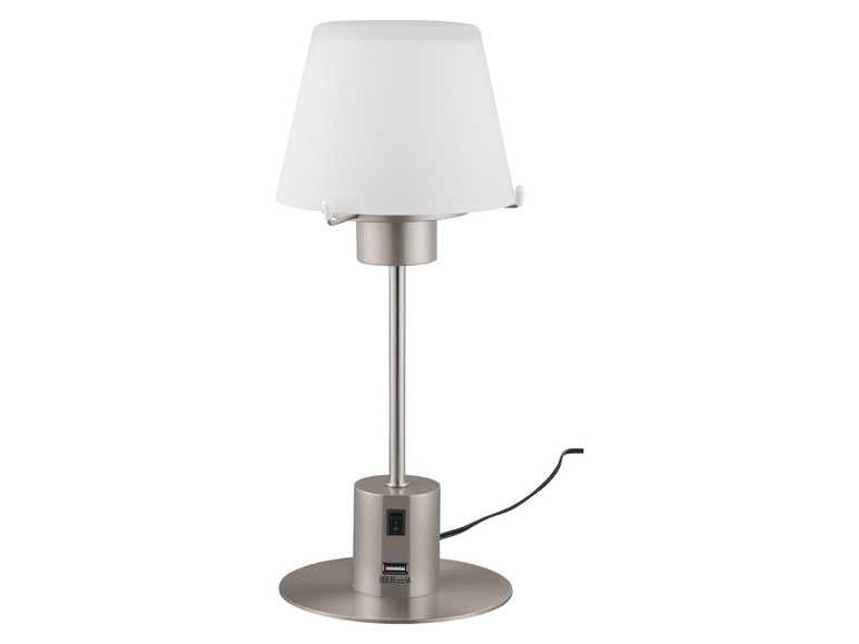 LIVARNO home LED-Tischleuchte, USB-Anschluss zum Aufladen