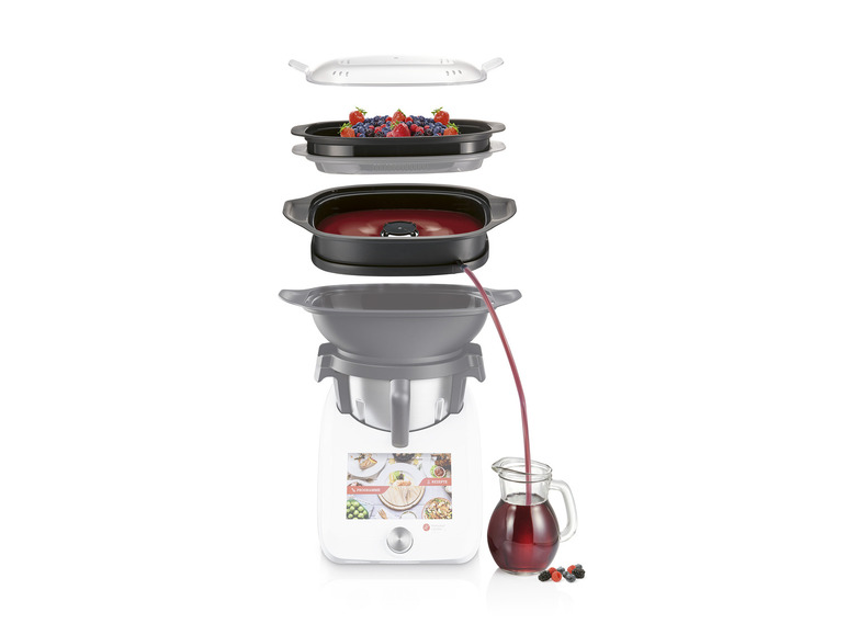 SILVERCREST® KITCHEN TOOLS Monsieur Cuisine Dampfentsafter-Aufsatz »SDMC 4 A1« Meist gekauft