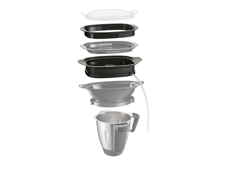 SILVERCREST® KITCHEN TOOLS Monsieur Cuisine Dampfentsafter-Aufsatz »SDMC 4 A1« Meist gekauft