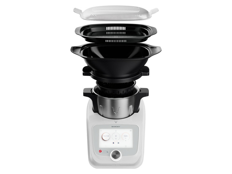 SILVERCREST® KITCHEN TOOLS Monsieur Cuisine Connect »SKMC 1100 A1«, 1100 W Blitzverkäufe