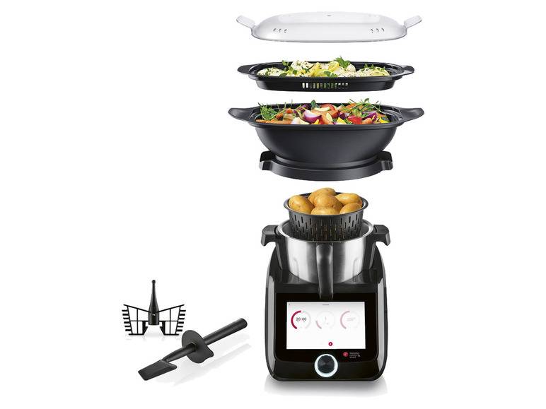 SILVERCREST® KITCHEN TOOLS Monsieur Cuisine Smart SKMS 1200 B1 Black Online