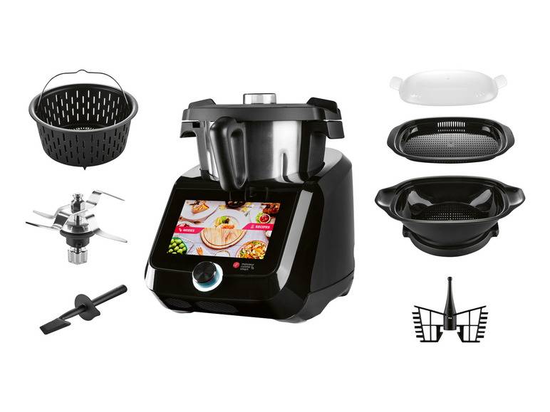SILVERCREST® KITCHEN TOOLS Monsieur Cuisine Smart SKMS 1200 B1 Black Online