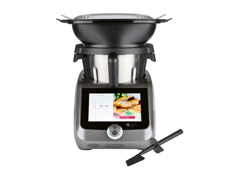 SILVERCREST® KITCHEN TOOLS Monsieur Cuisine Smart SKMS 1200 B1 Titanium Outlet