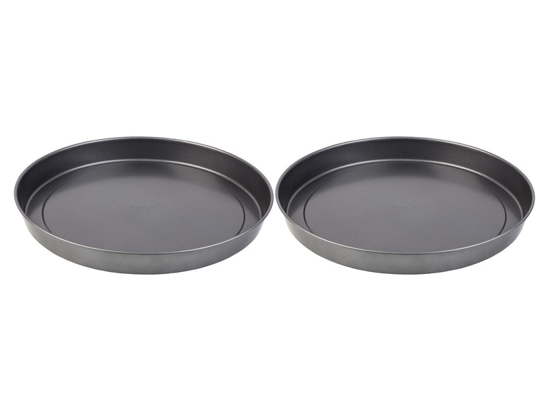 LIVARNO home Quiche- und Obstkuchenformen \ Pizza-Backbleche, 2 Stück Outlet