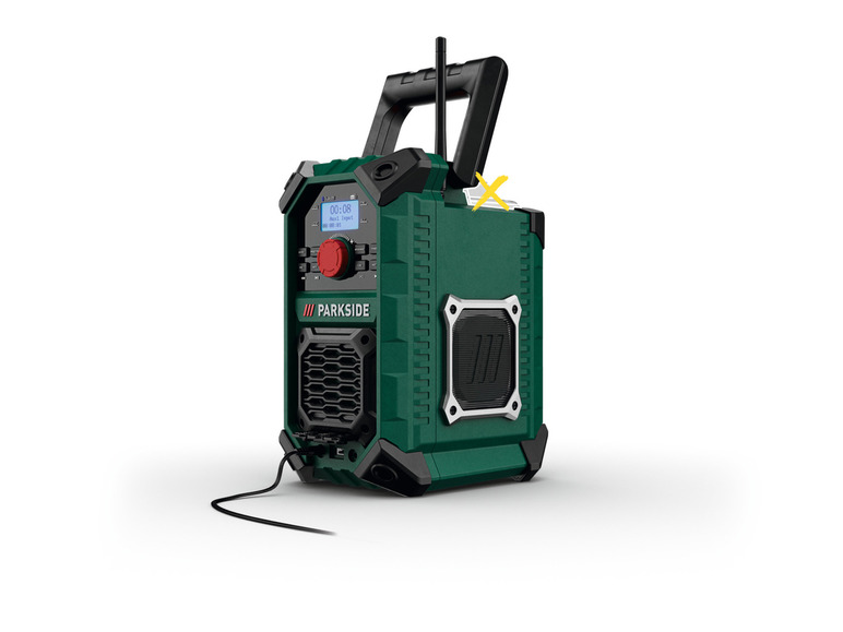 PARKSIDE® Akku-Baustellenradio »PBRA 20-Li B2« 20 V / 12 V oder Netzbetrieb, ohne Akku und Ladegerät Online