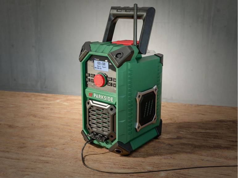PARKSIDE® Akku-Baustellenradio »PBRA 20-Li B2« 20 V / 12 V oder Netzbetrieb, ohne Akku und Ladegerät Online