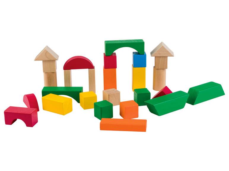 Playtive Bausteinset, aus Holz Schlussverkauf