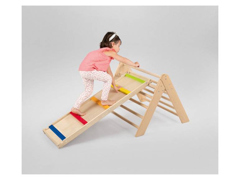 Playtive Kletterleiter und Rutsche, 2in1, aus Birkensperrholz Hotsell